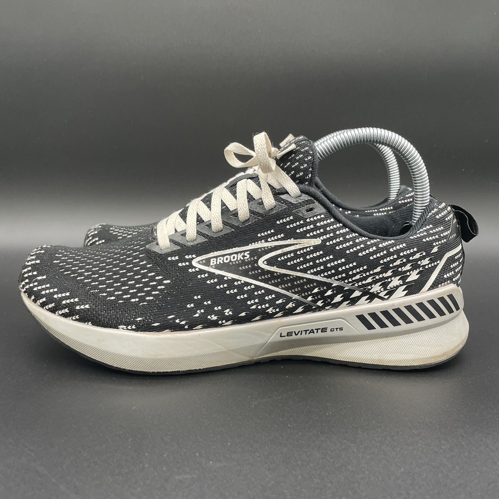 Brooks Levitate GTS‎ 5 Running Shoes Black/Grey/White US Women 9.5